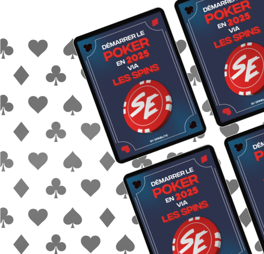 carte à jouer avec un fond rouge